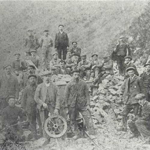 The quarry workers, c.1870