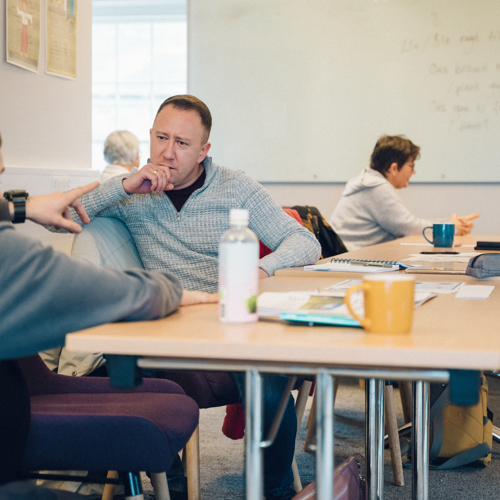 Talking in classroom